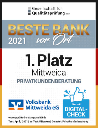 Beste Bank vor Ort 2021